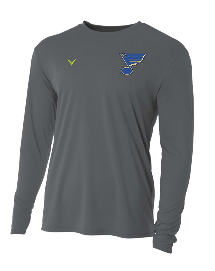 St. Louis Blues AAA Long Sleeve Performance Crew