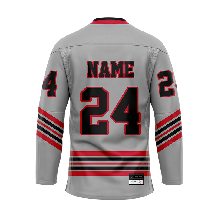 North Quincy Hockey Hybrid Jersey Customized