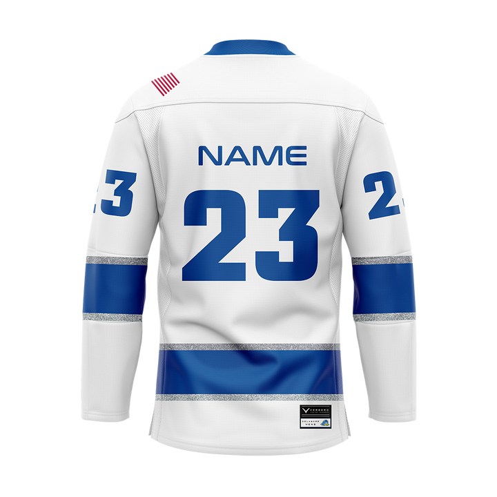 Delaware Hockey Custom Sublimated with Twill Replica Jersey