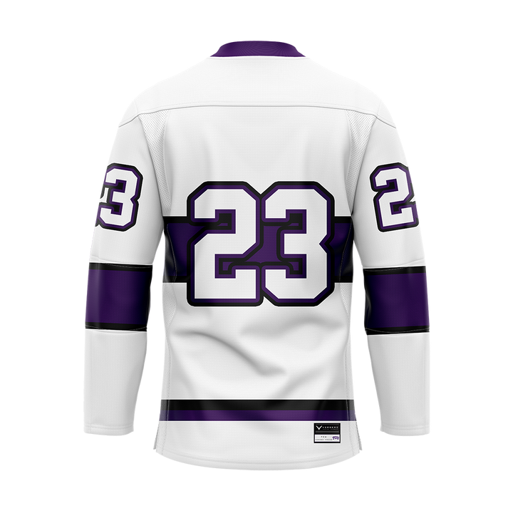 TCU White Custom Replica Sublimated Jersey