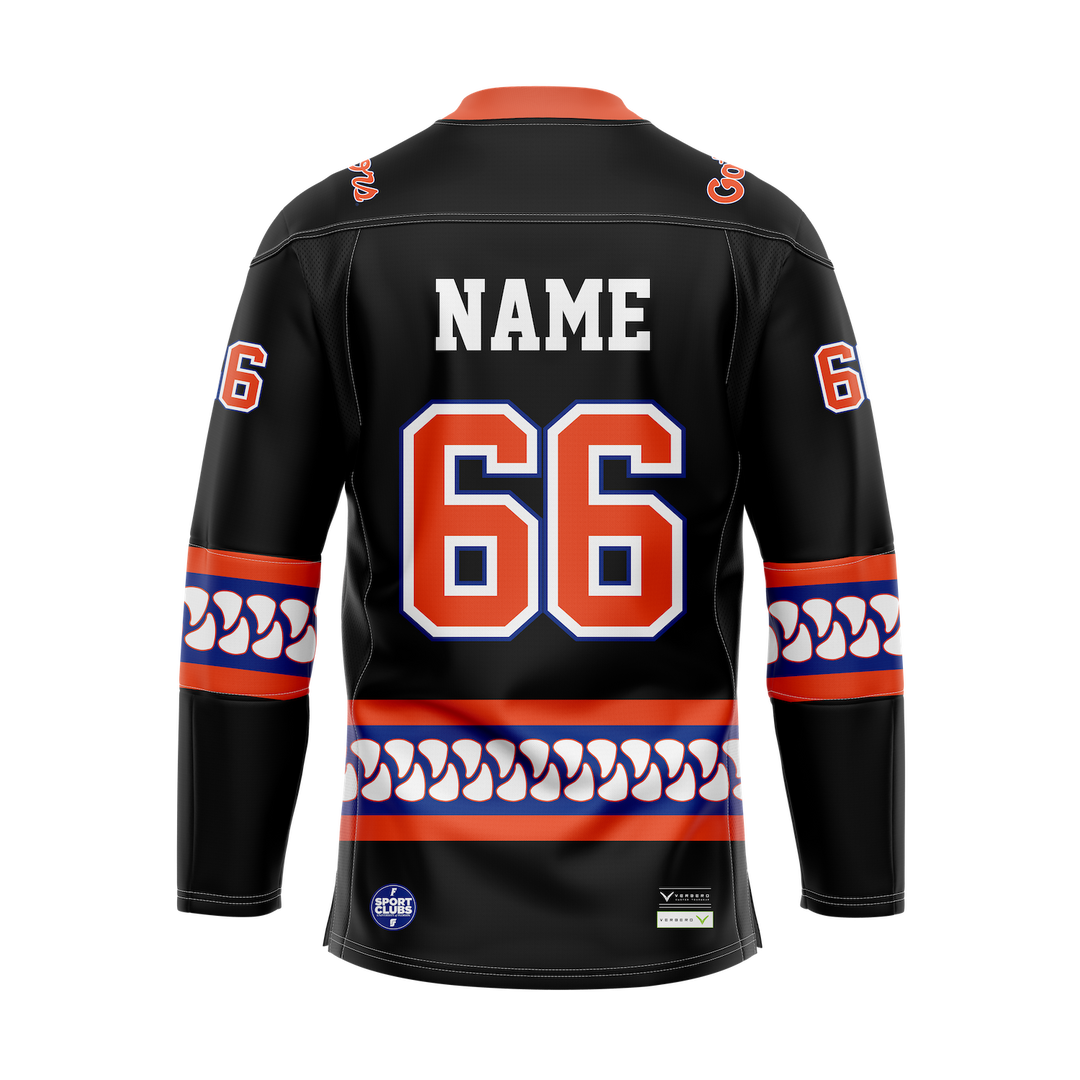 University Of Florida Black Custom Sublimated Jersey