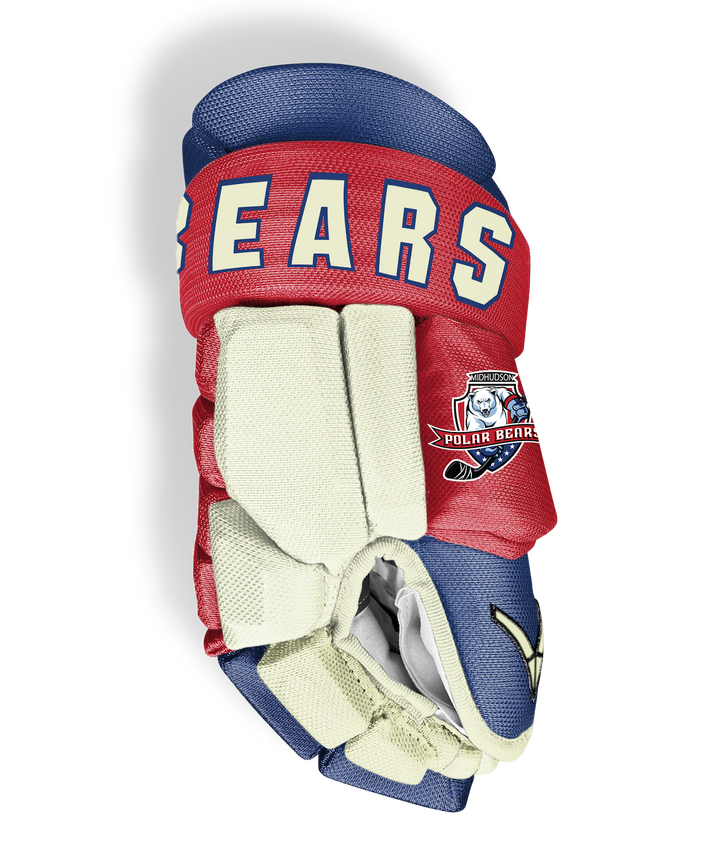 Mid Hudson Polar Bears Custom Team Glove