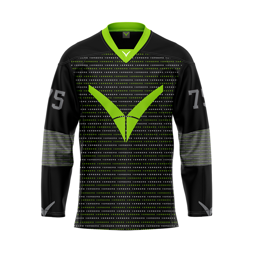 Ro FS Sublimation Jersey Green Black